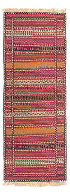 Tapis de couloir Tapis Kelim - Oriental - 200 x 70 cm - multicolore