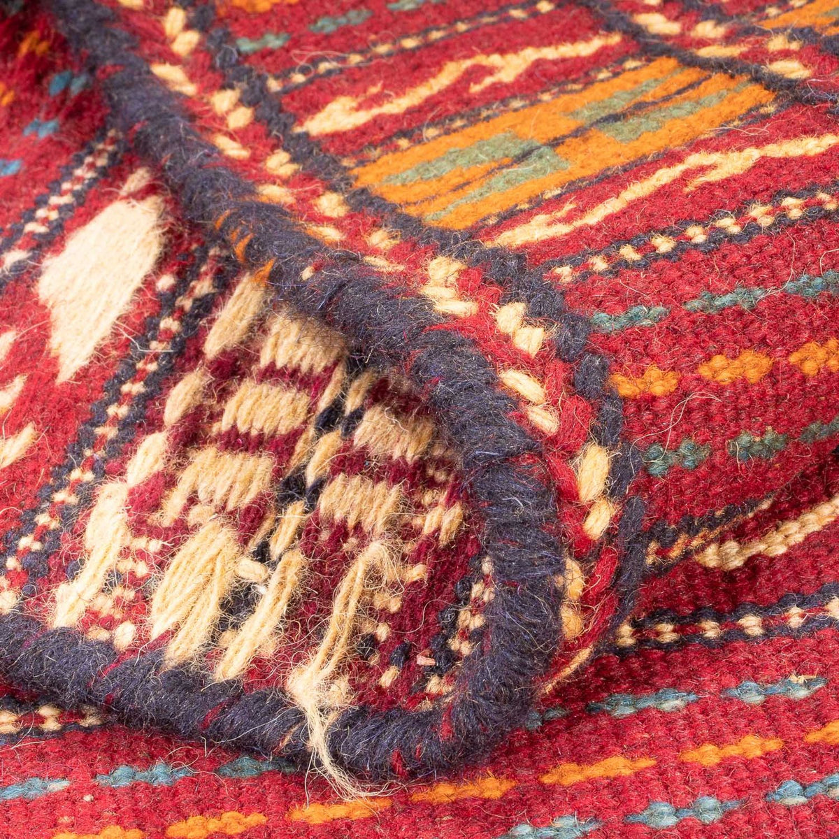 Tapis de couloir Tapis Kelim - Oriental - 200 x 70 cm - multicolore