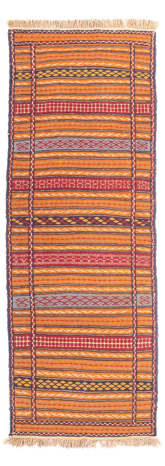 Tapis de couloir Tapis Kelim - Oriental - 200 x 70 cm - multicolore