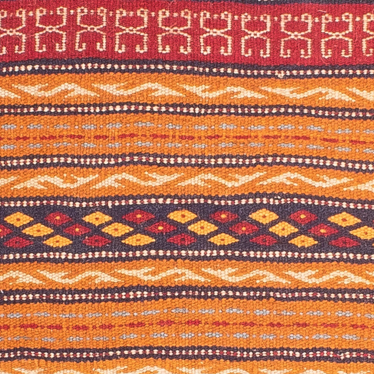 Tapis de couloir Tapis Kelim - Oriental - 200 x 70 cm - multicolore