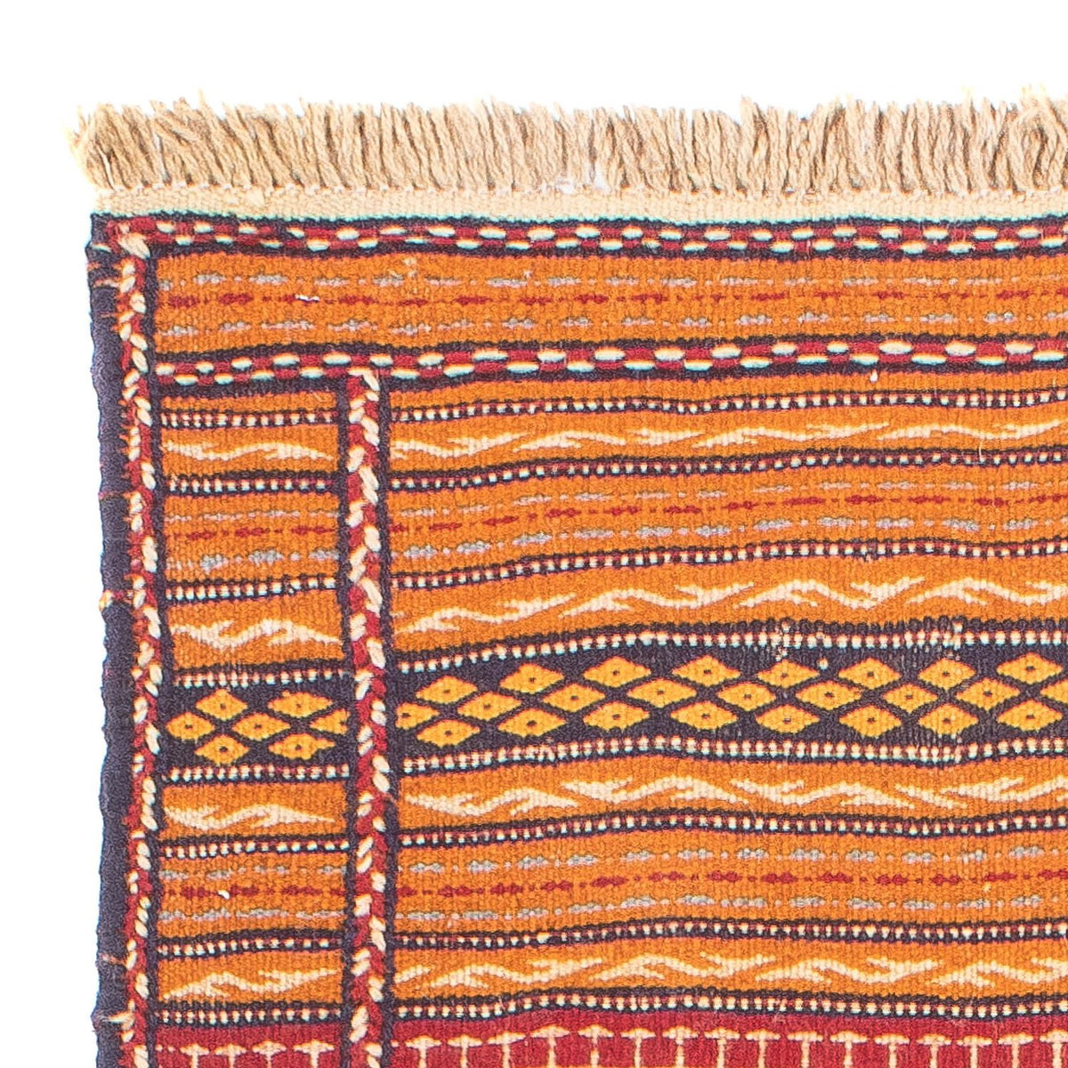 Tapis de couloir Tapis Kelim - Oriental - 200 x 70 cm - multicolore