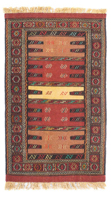Tapis Kelim - Oriental - 175 x 103 cm - multicolore