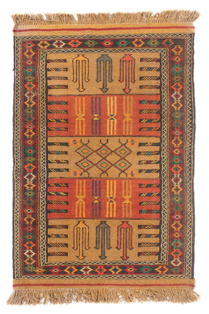Tapis Kelim - Oriental - 175 x 110 cm - multicolore