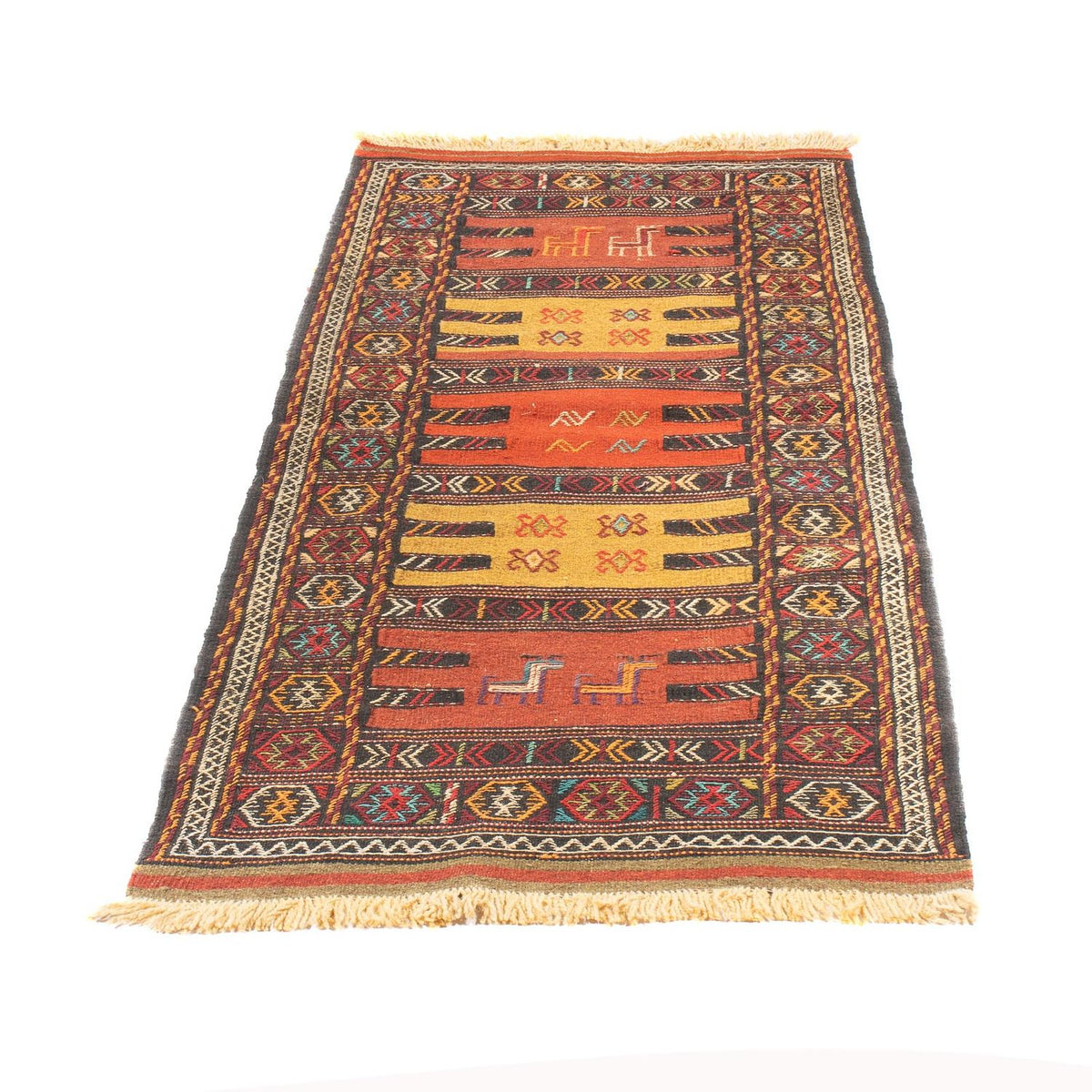 Tapis Kelim - Oriental - 170 x 70 cm - multicolore