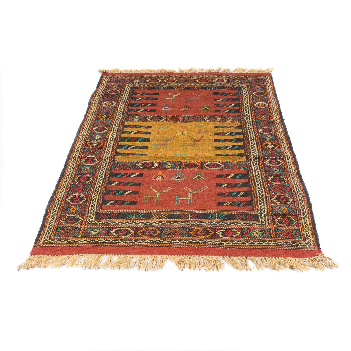 Tapis Kelim - Oriental - 170 x 100 cm - multicolore