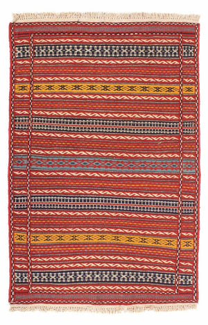 Tapis Kelim - Oriental - 150 x 100 cm - multicolore