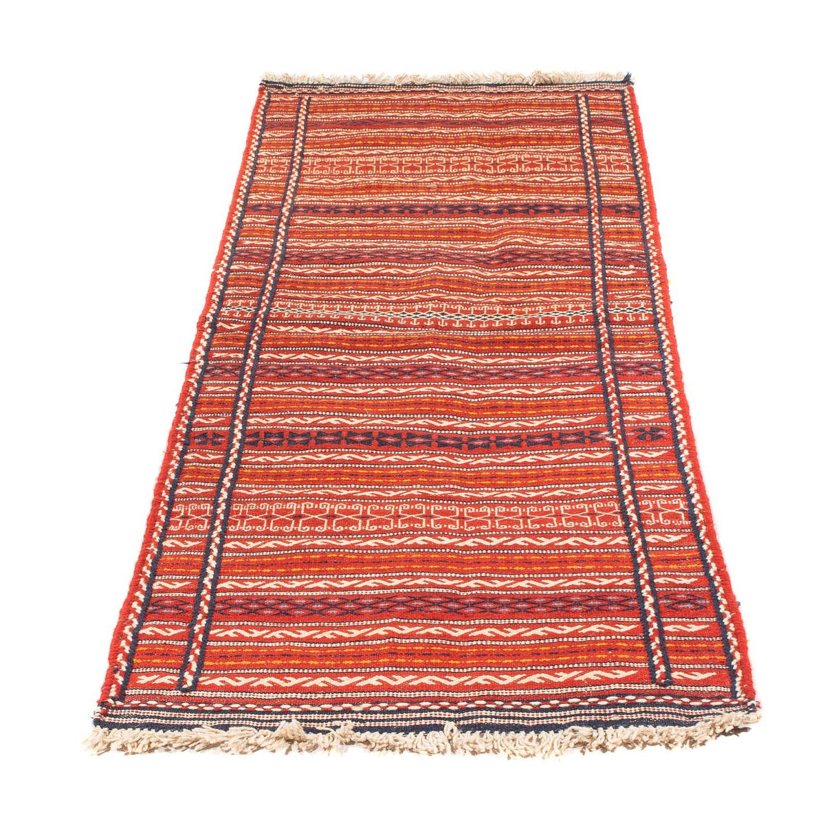 Tapis de couloir Tapis Kelim - Oriental - 200 x 70 cm - multicolore