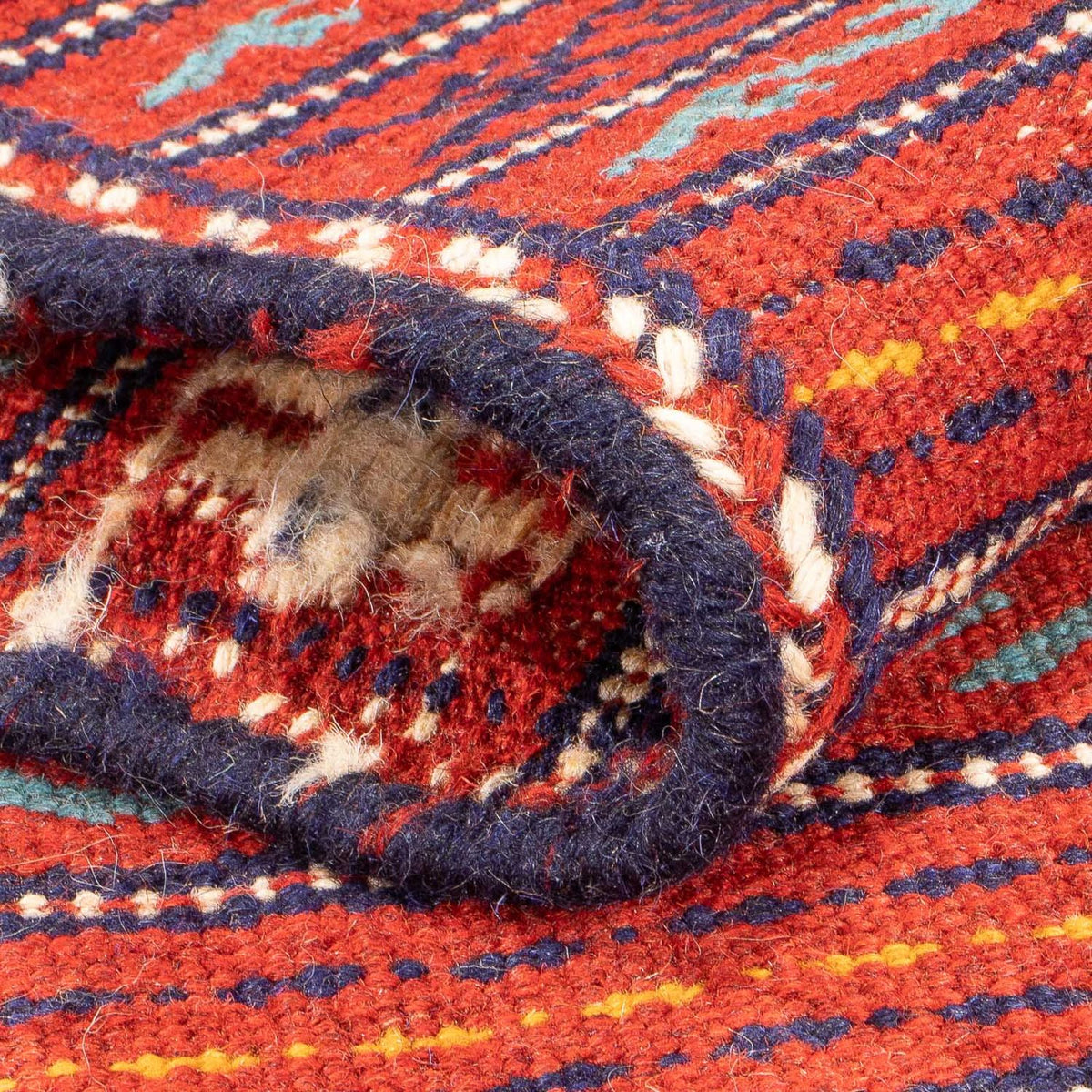 Tapis de couloir Tapis Kelim - Oriental - 200 x 70 cm - multicolore