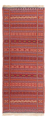 Tapis de couloir Tapis Kelim - Oriental - 200 x 70 cm - multicolore
