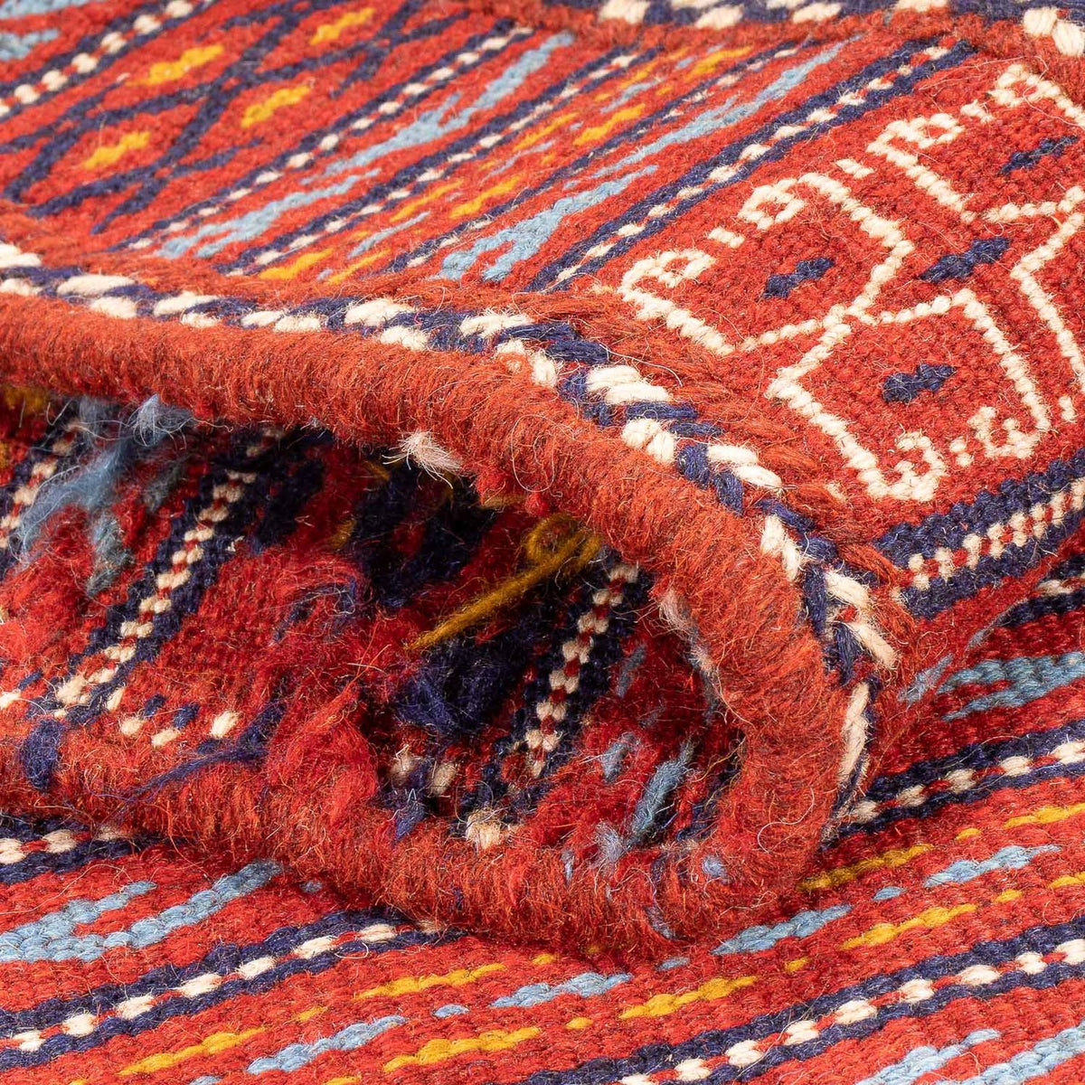 Tapis de couloir Tapis Kelim - Oriental - 200 x 70 cm - multicolore