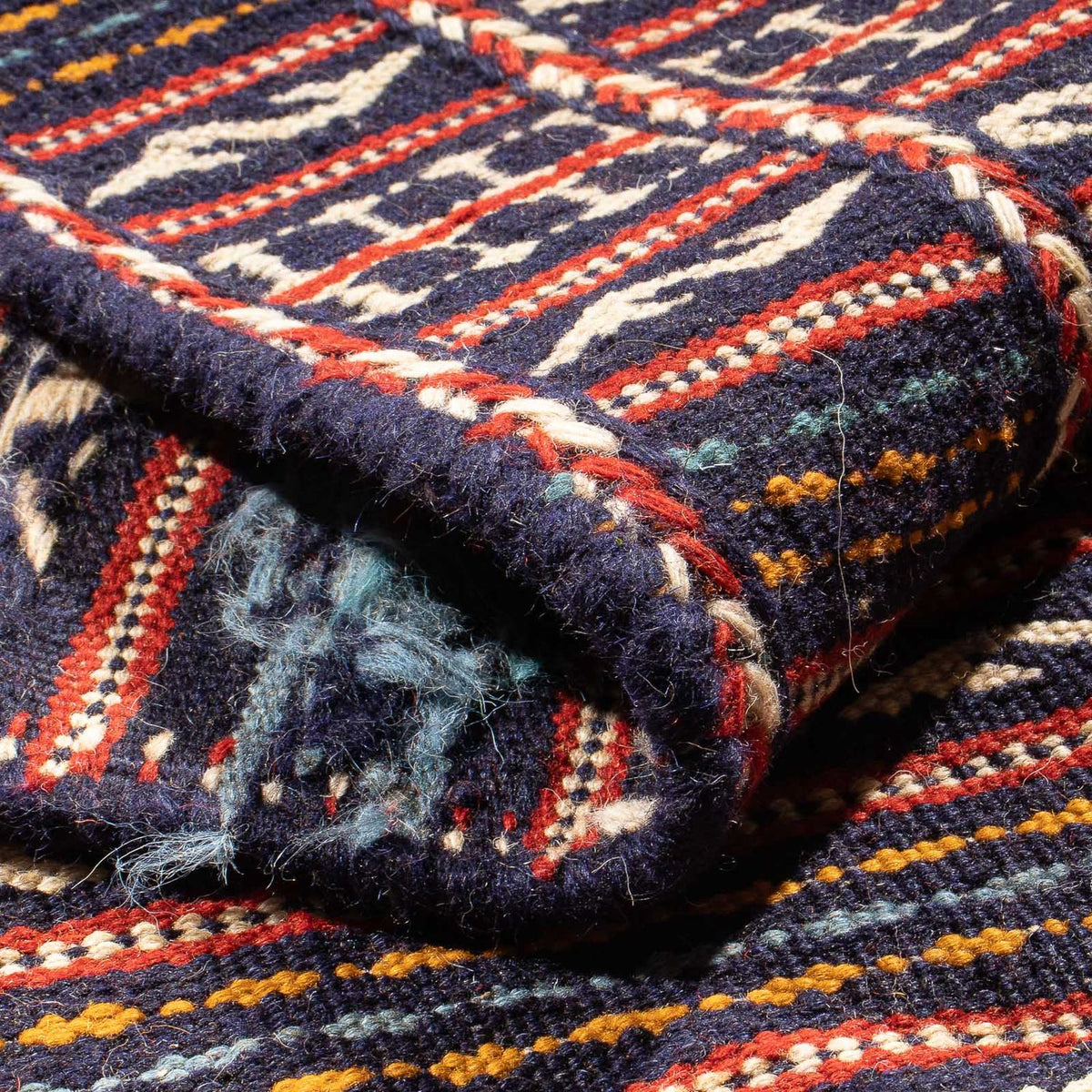 Tapis de couloir Tapis Kelim - Oriental - 200 x 70 cm - multicolore