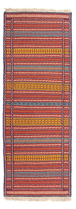 Tapis de couloir Tapis Kelim - Oriental - 200 x 70 cm - multicolore