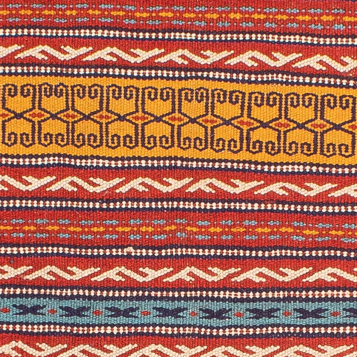 Tapis de couloir Tapis Kelim - Oriental - 200 x 70 cm - multicolore