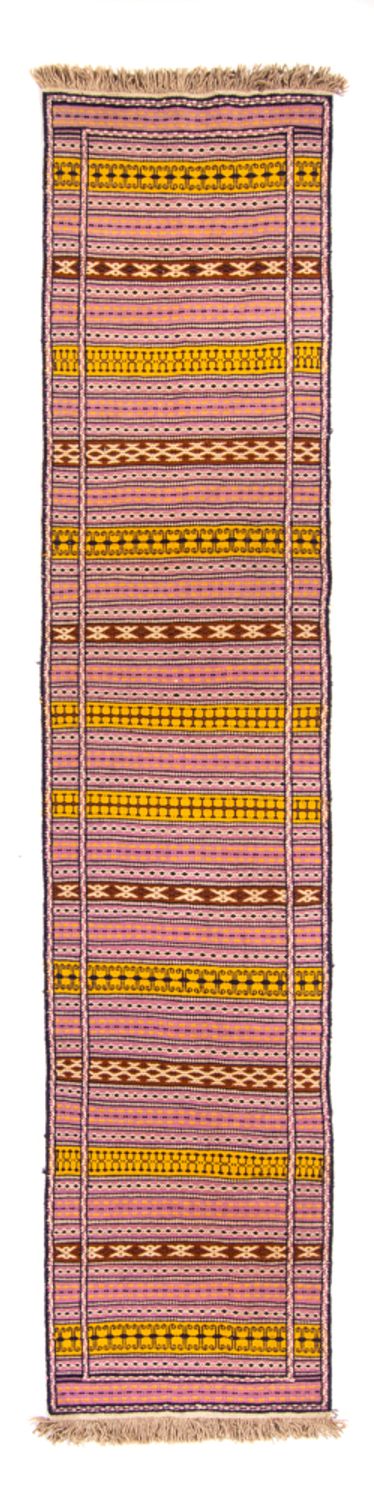 Tapis de couloir Tapis Kelim - Oriental - 300 x 70 cm - multicolore