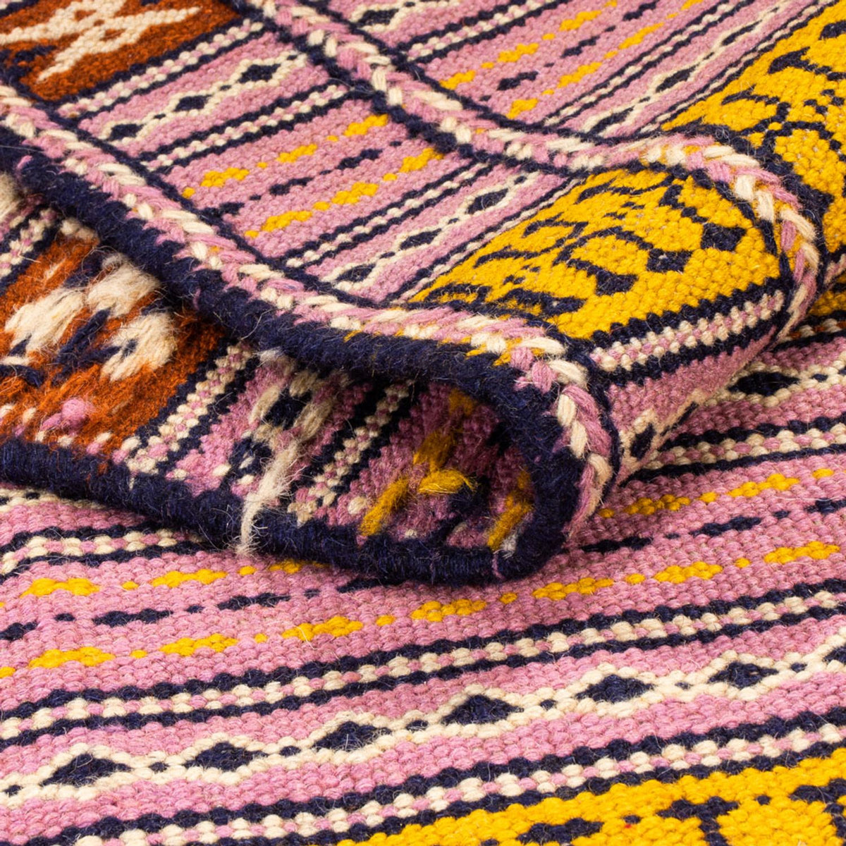 Tapis de couloir Tapis Kelim - Oriental - 300 x 70 cm - multicolore