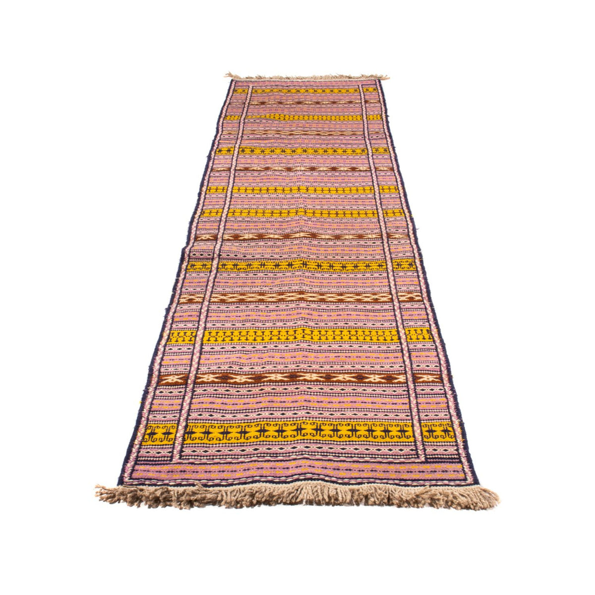 Tapis de couloir Tapis Kelim - Oriental - 300 x 70 cm - multicolore