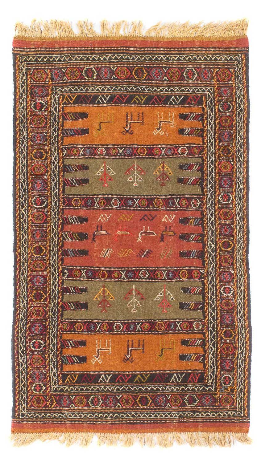 Tapis Kelim - Oriental - 170 x 100 cm - multicolore