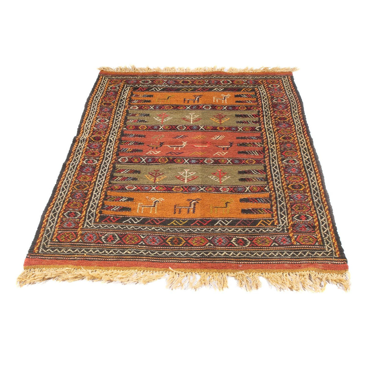 Tapis Kelim - Oriental - 170 x 100 cm - multicolore