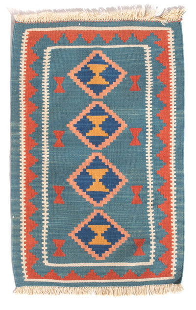 Kilim de Fars Tapis 63x96cm
