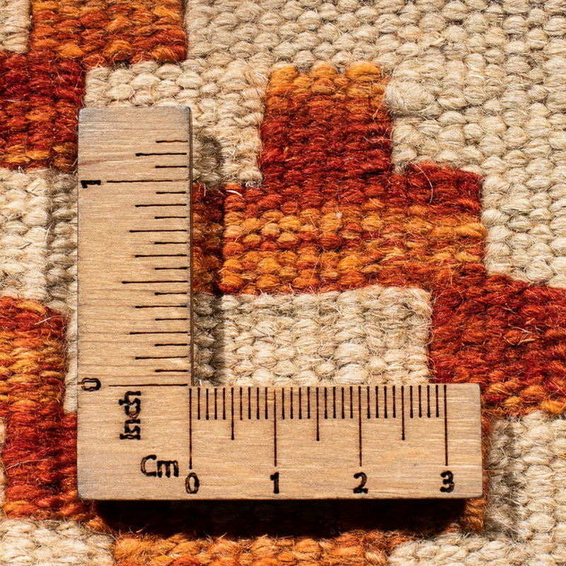 Tapis de couloir Tapis Kelim - Splash - 302 x 83 cm - multicolore