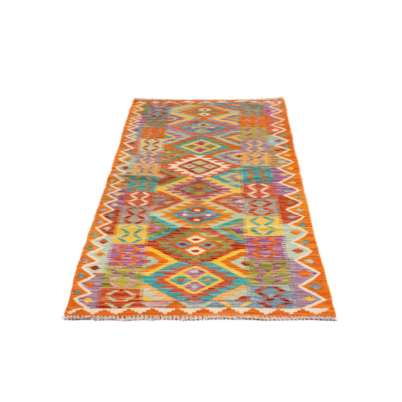 Tapis de couloir Tapis Kelim - Splash - 210 x 83 cm - multicolore