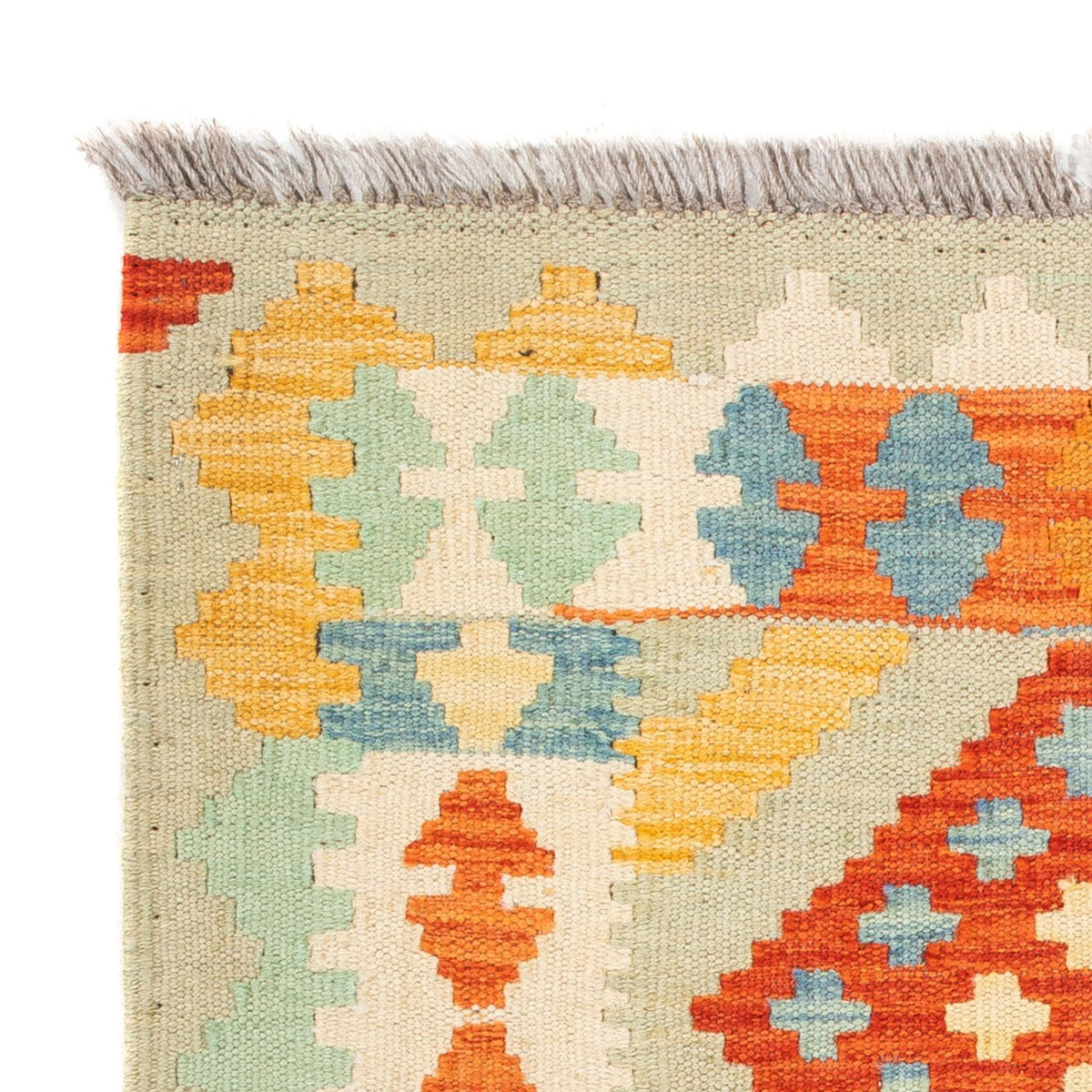 Tapis Kelim - Splash - 89 x 63 cm - multicolore