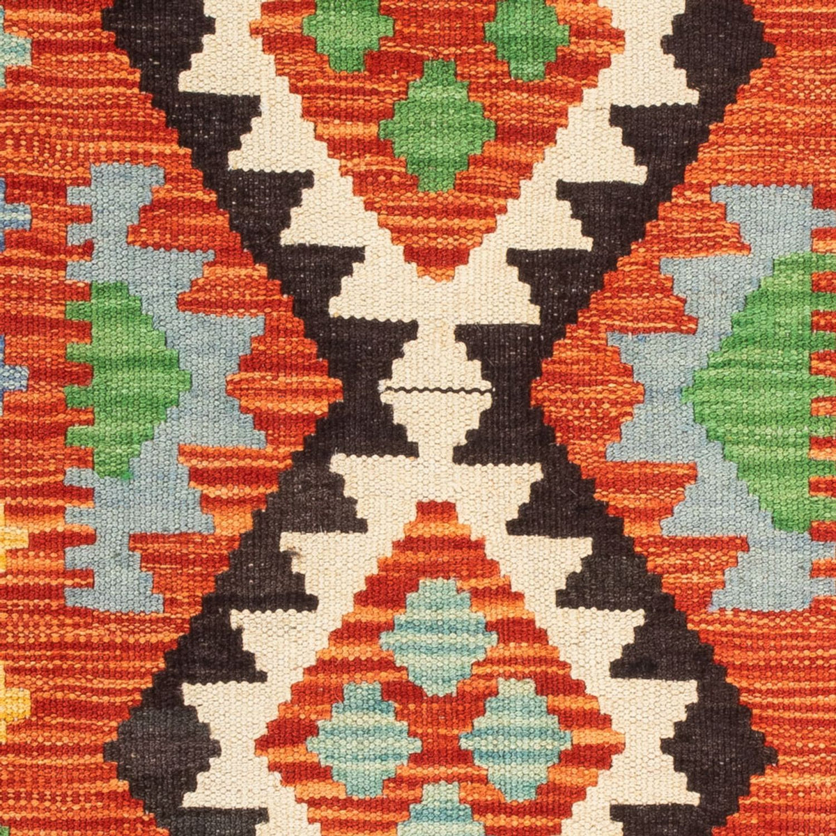 Tapis Kelim - Splash - 89 x 63 cm - multicolore