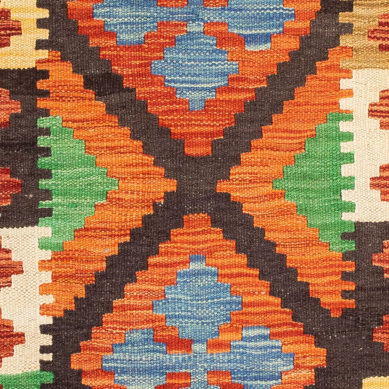 Tapis Kelim - Splash - 89 x 63 cm - multicolore