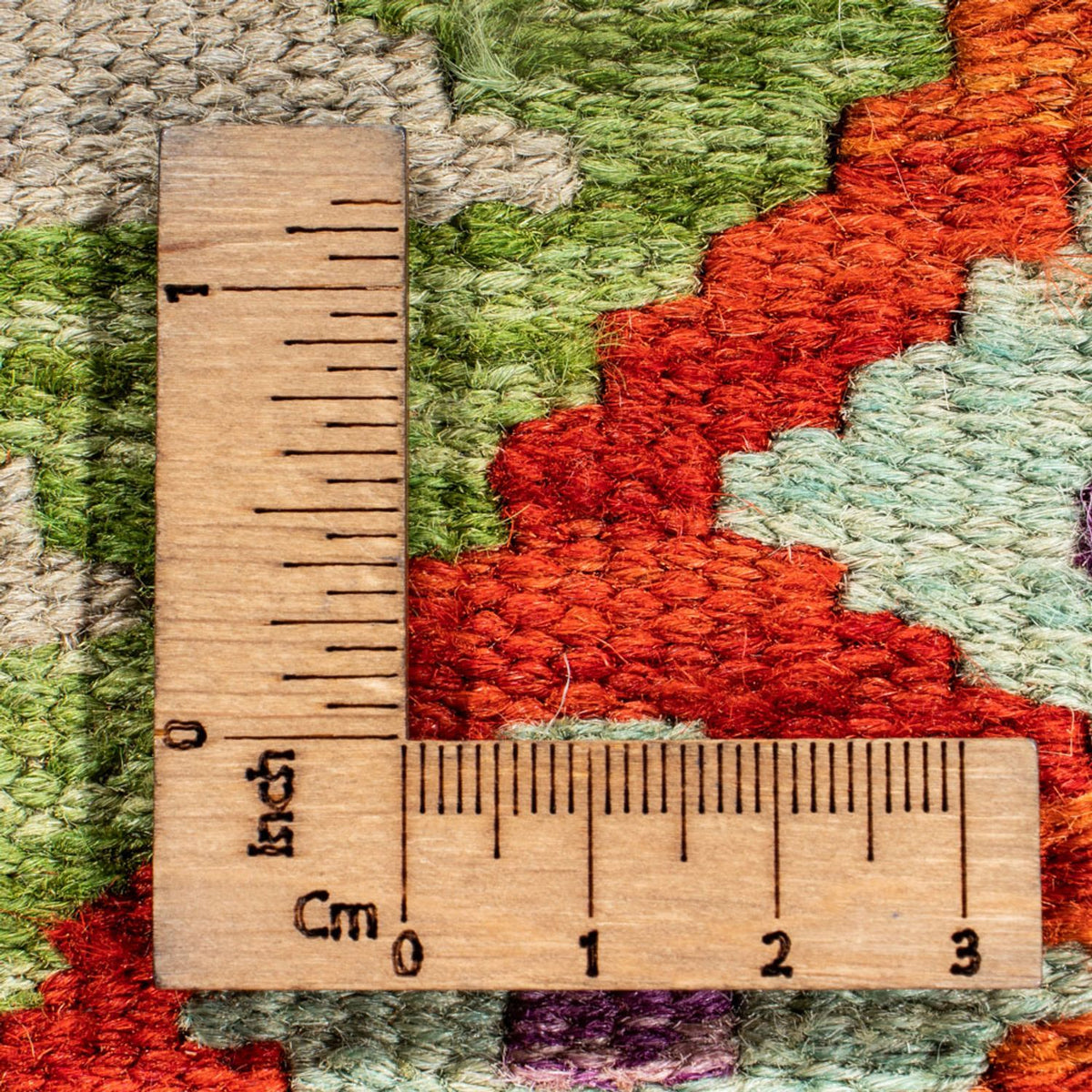 Tapis de couloir Tapis Kelim - Splash - 195 x 75 cm - multicolore