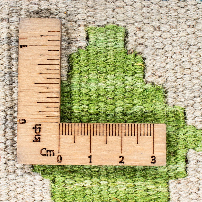 Tapis de couloir Tapis Kelim - Splash - 208 x 86 cm - multicolore