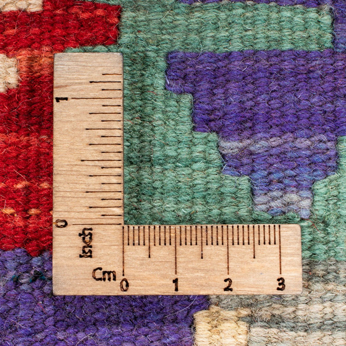 Tapis Kelim - Splash - 359 x 247 cm - multicolore