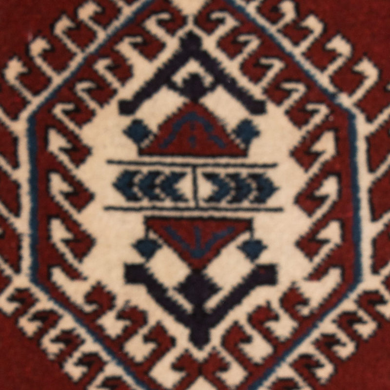 Tapis persan - Nomadic - 54 x 40 cm - multicolore