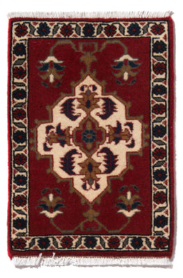 Tapis persan - Nomadic - 54 x 40 cm - multicolore