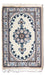 Tapis persan - Nain - 60 x 40 cm - crème