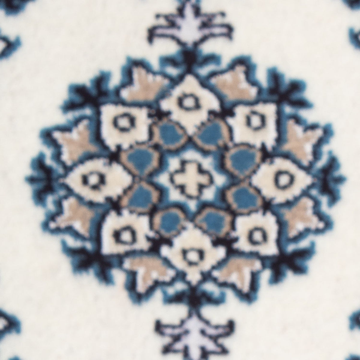 Tapis persan - Nain - 60 x 40 cm - crème