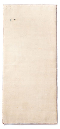 Tapis Gabbeh - Persan - 160 x 75 cm - crème