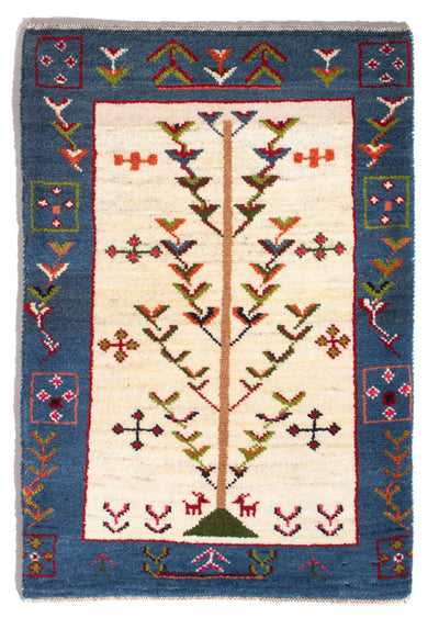 Tapis Gabbeh persan Tapis 63x92cm - Perserteppich Wollteppich