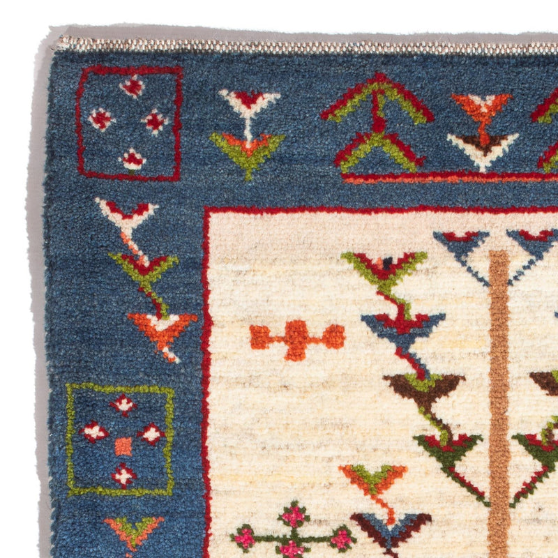 Tapis Gabbeh - Persan - 92 x 63 cm - multicolore