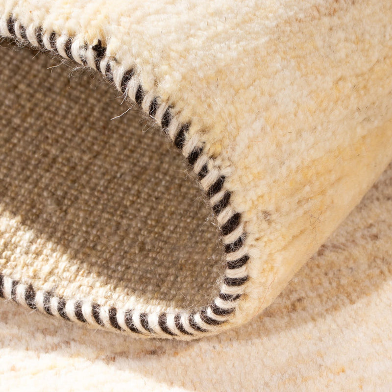 Tapis Gabbeh - Persan - 136 x 72 cm - beige clair