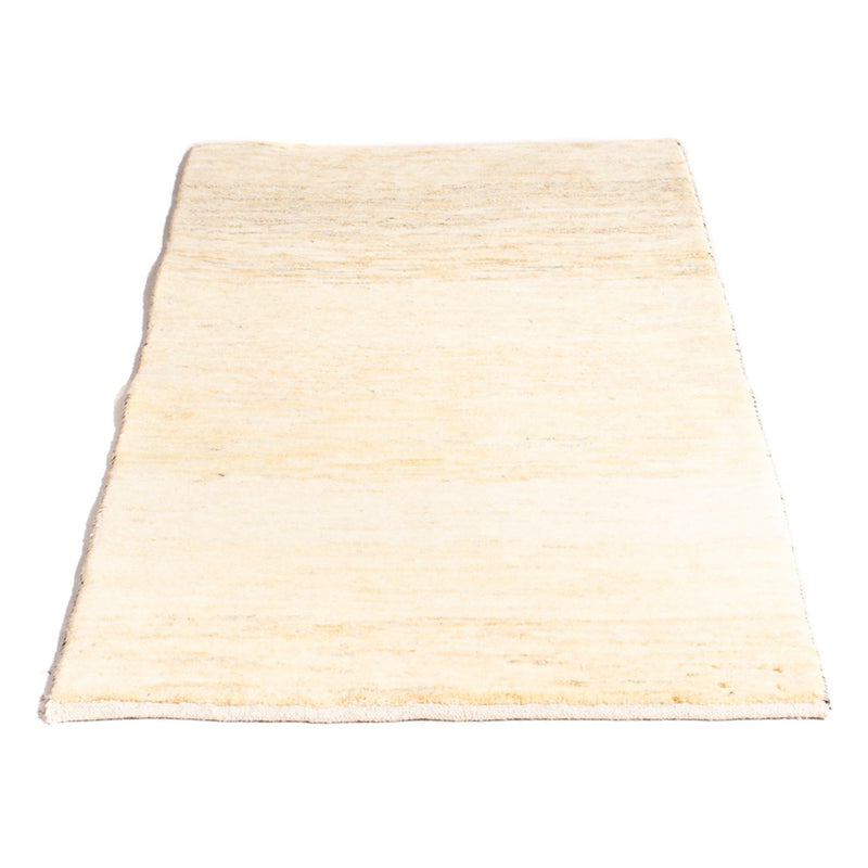 Tapis Gabbeh - Persan - 136 x 72 cm - beige clair