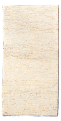 Tapis Gabbeh - Persan - 142 x 70 cm - beige clair