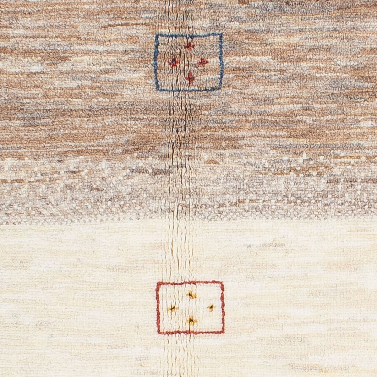 Tapis Gabbeh - Loribaft Persan - 192 x 109 cm - naturel