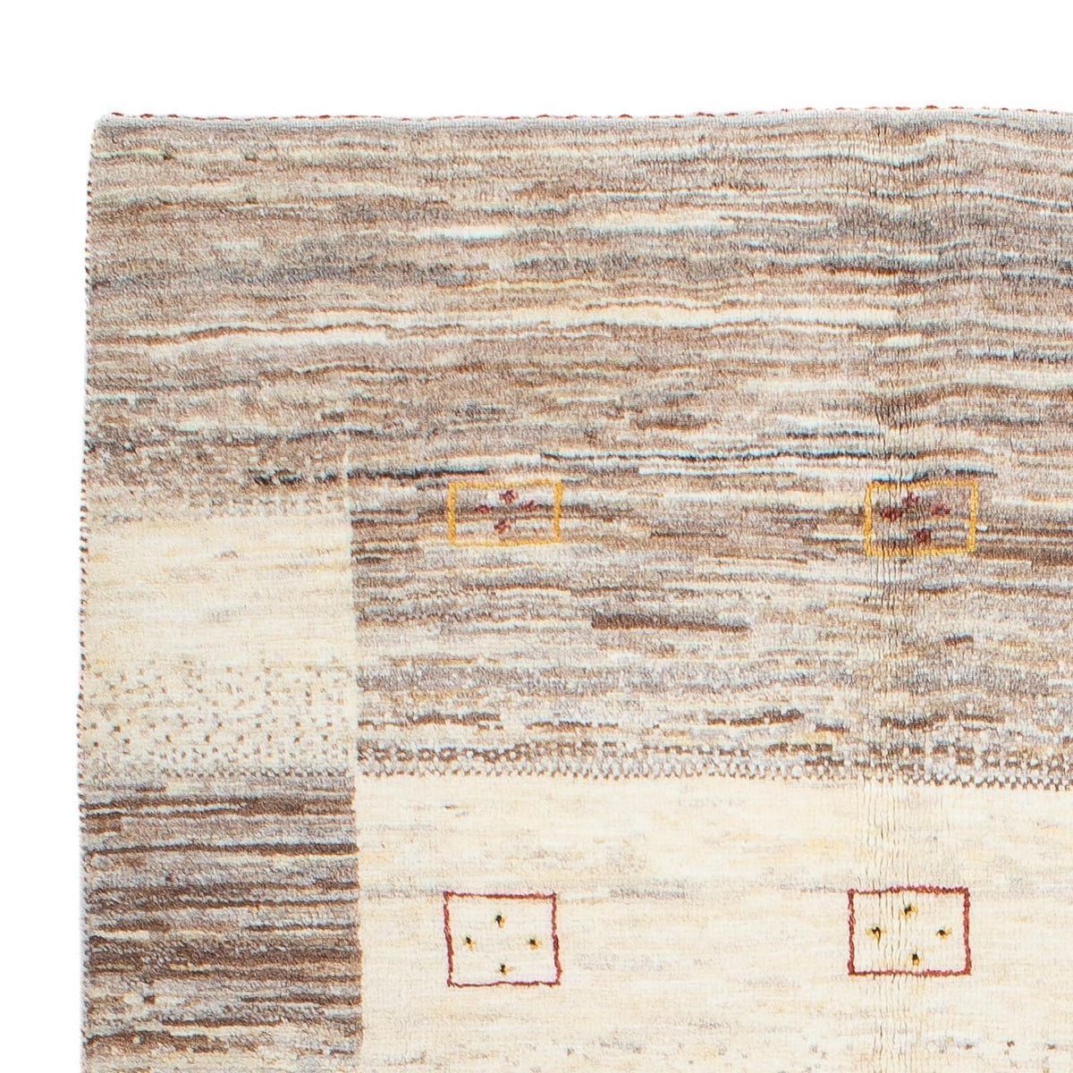 Tapis Gabbeh - Loribaft Persan - 192 x 109 cm - naturel
