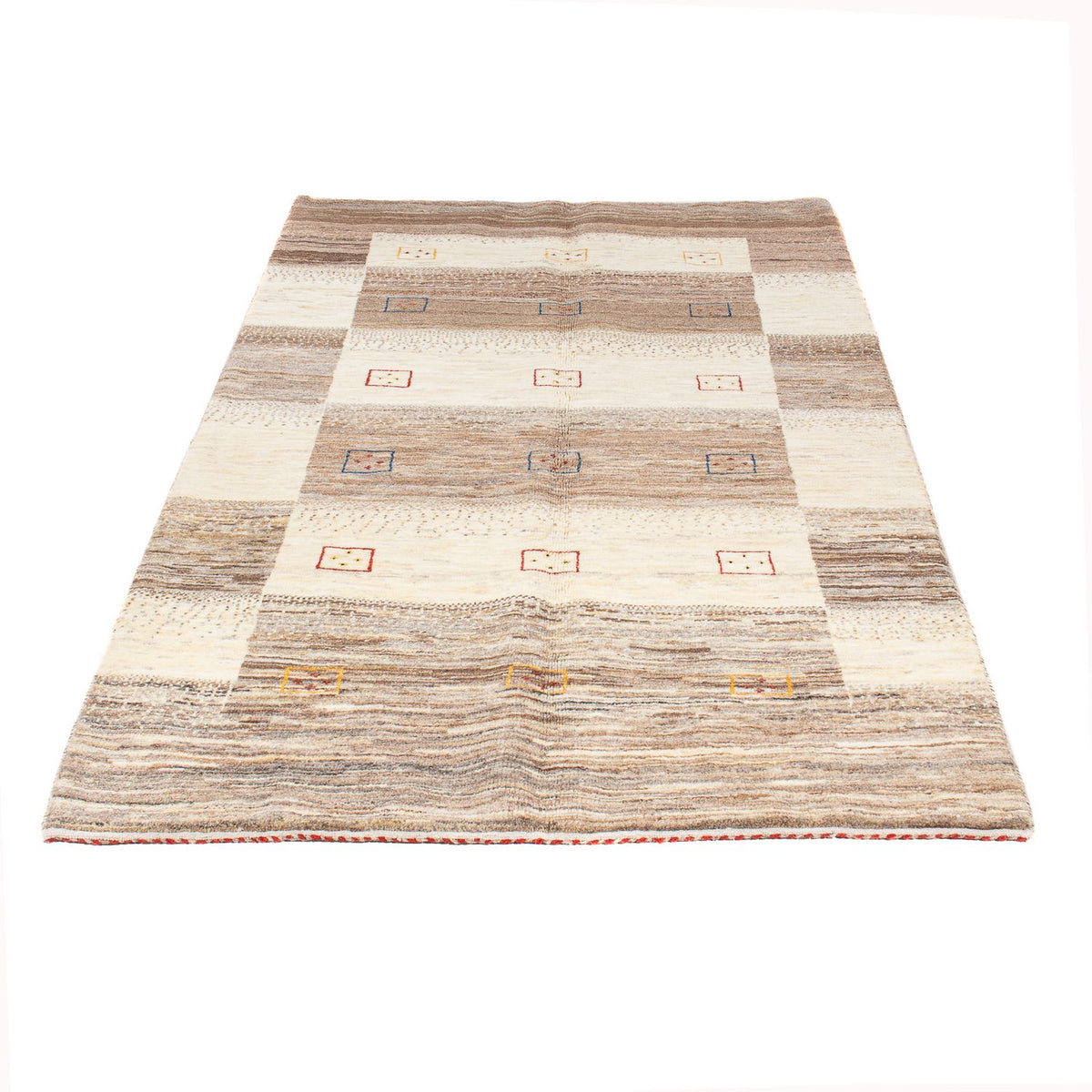 Tapis Gabbeh - Loribaft Persan - 192 x 109 cm - naturel