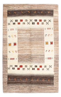 Tapis Gabbeh - Loribaft Persan - 186 x 117 cm - naturel