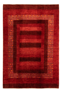 Tapis Gabbeh - Loribaft Persan - 297 x 205 cm - rouge