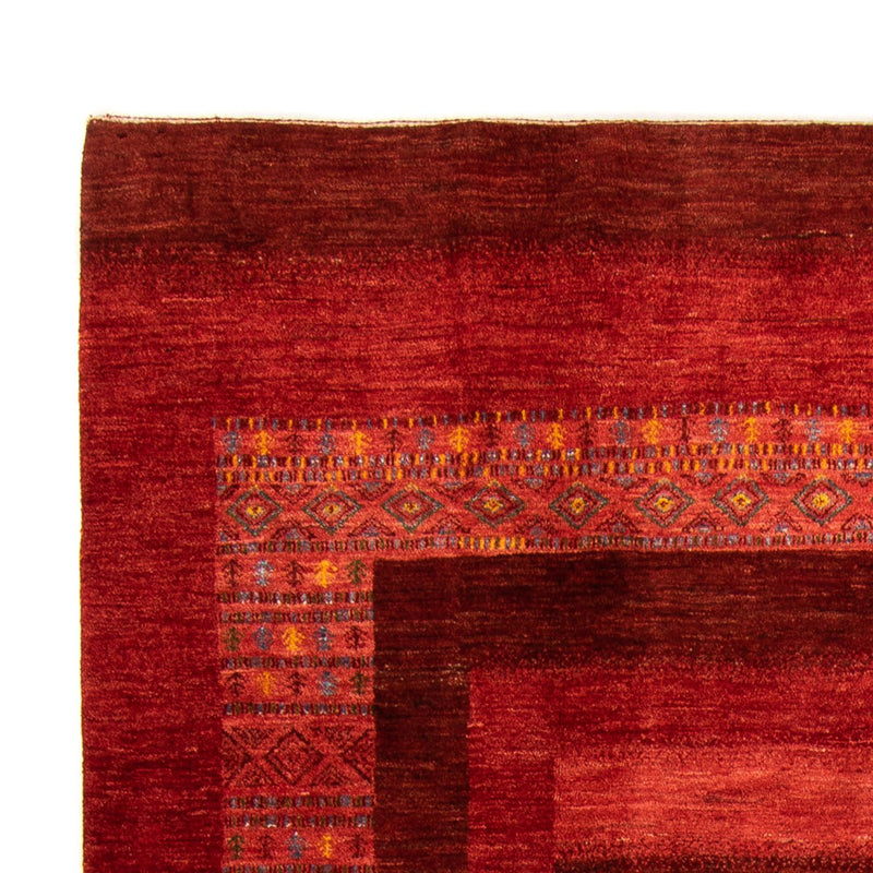 Tapis Gabbeh - Loribaft Persan - 297 x 205 cm - rouge