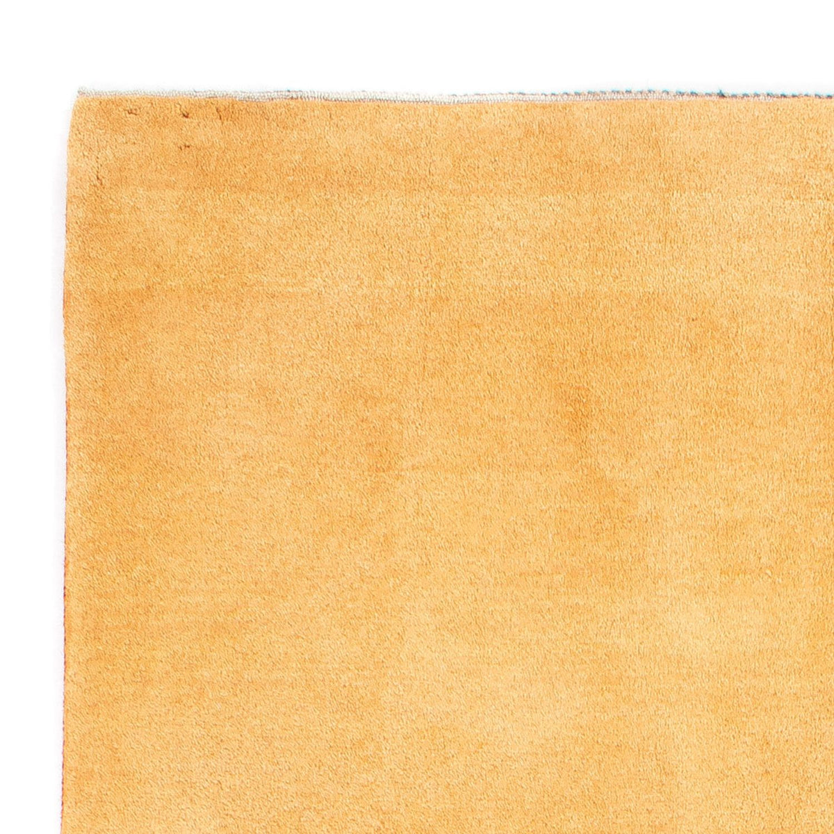 Tapis Gabbeh - Persan - 225 x 150 cm - or