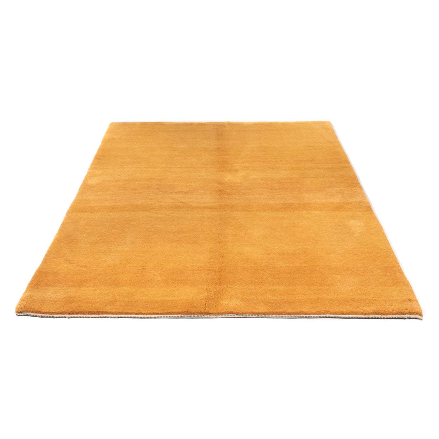 Tapis Gabbeh - Persan - 225 x 150 cm - or