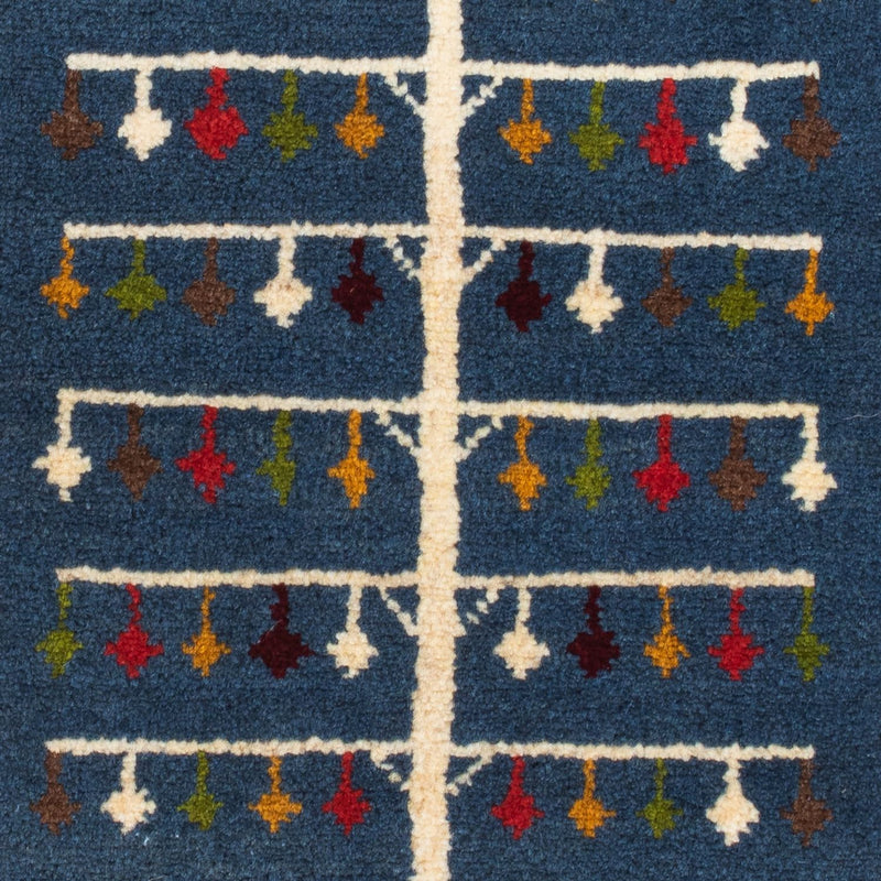 Tapis Gabbeh - Persan - 90 x 62 cm - multicolore